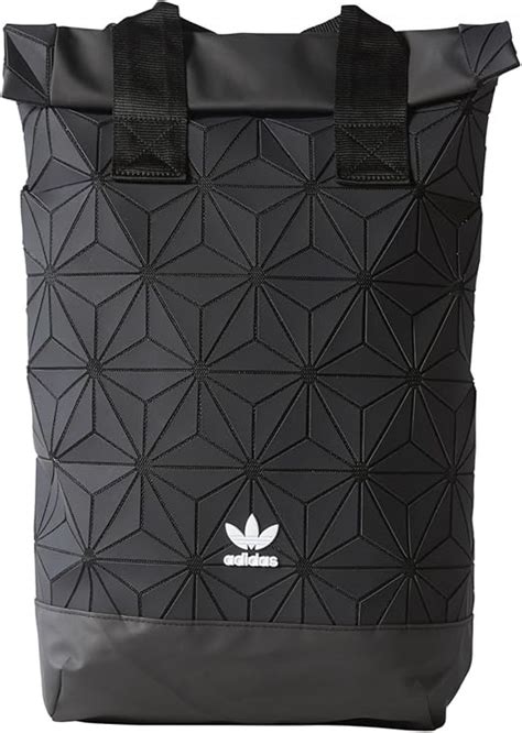 adidas originals 3d roll top backpack freizeitrucksack schwarz wasserdicht|adidas originals 3d roll top.